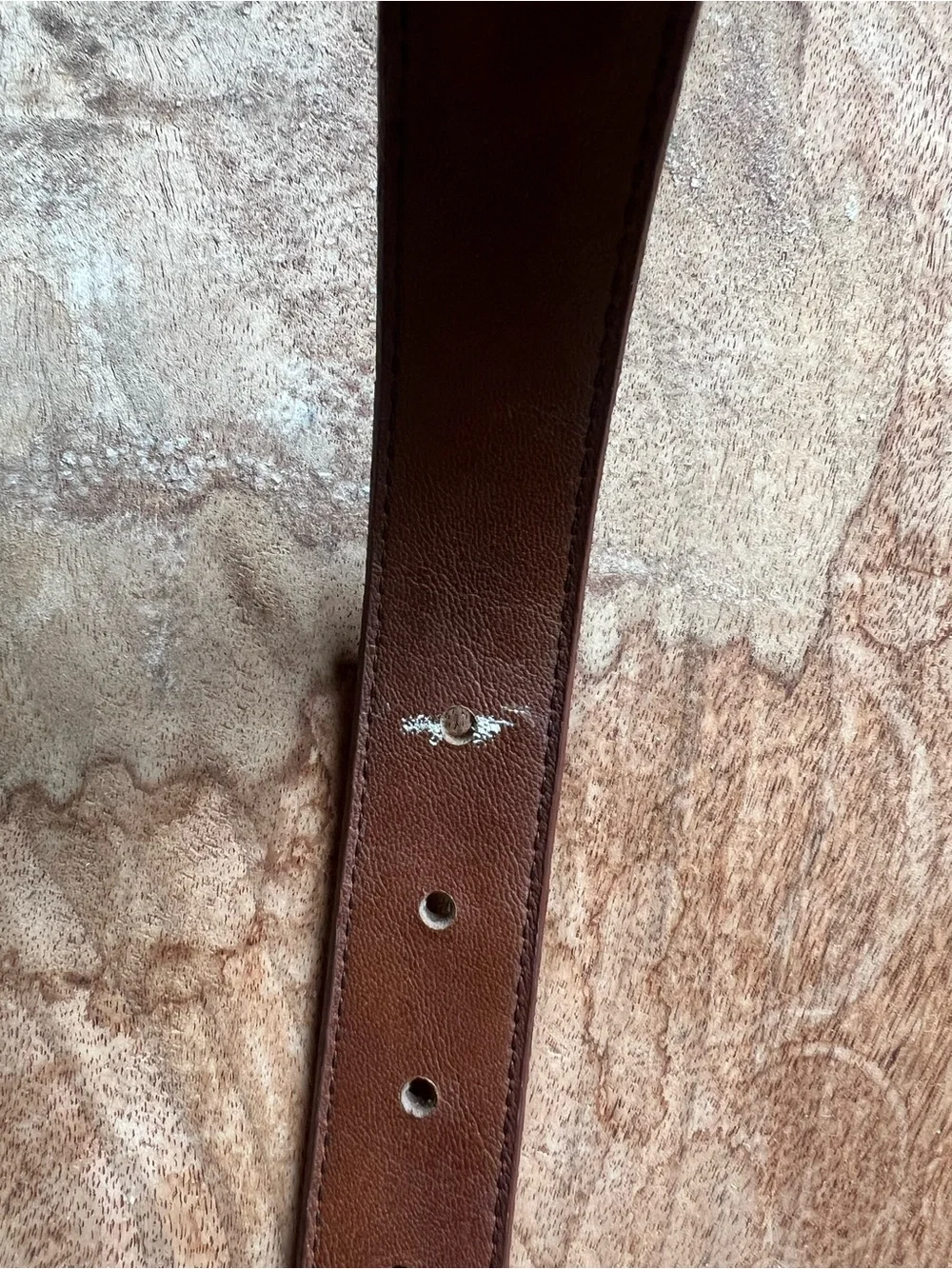 Vintage Western Croc-Embossed Belt with Statement antique Gold Buckle